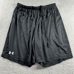 Under Armour‎ Shorts Mens Medium Black Athletic Basketball Lounge Poly Loose Fit